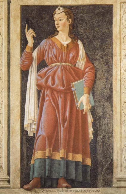 Andrea del Castagno The Cumaean Sibyl oil painting image